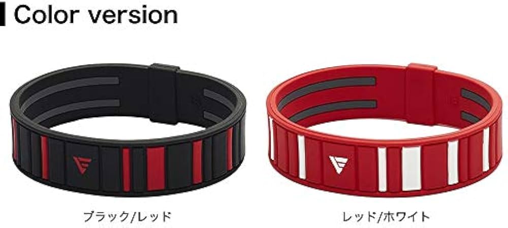 【絶版品】ファイテン(phiten) ブレスレット ブラック/レッド17cm Amazon | ファイテン RAKUWAブレスS DUOタイプ ブラック/レッド